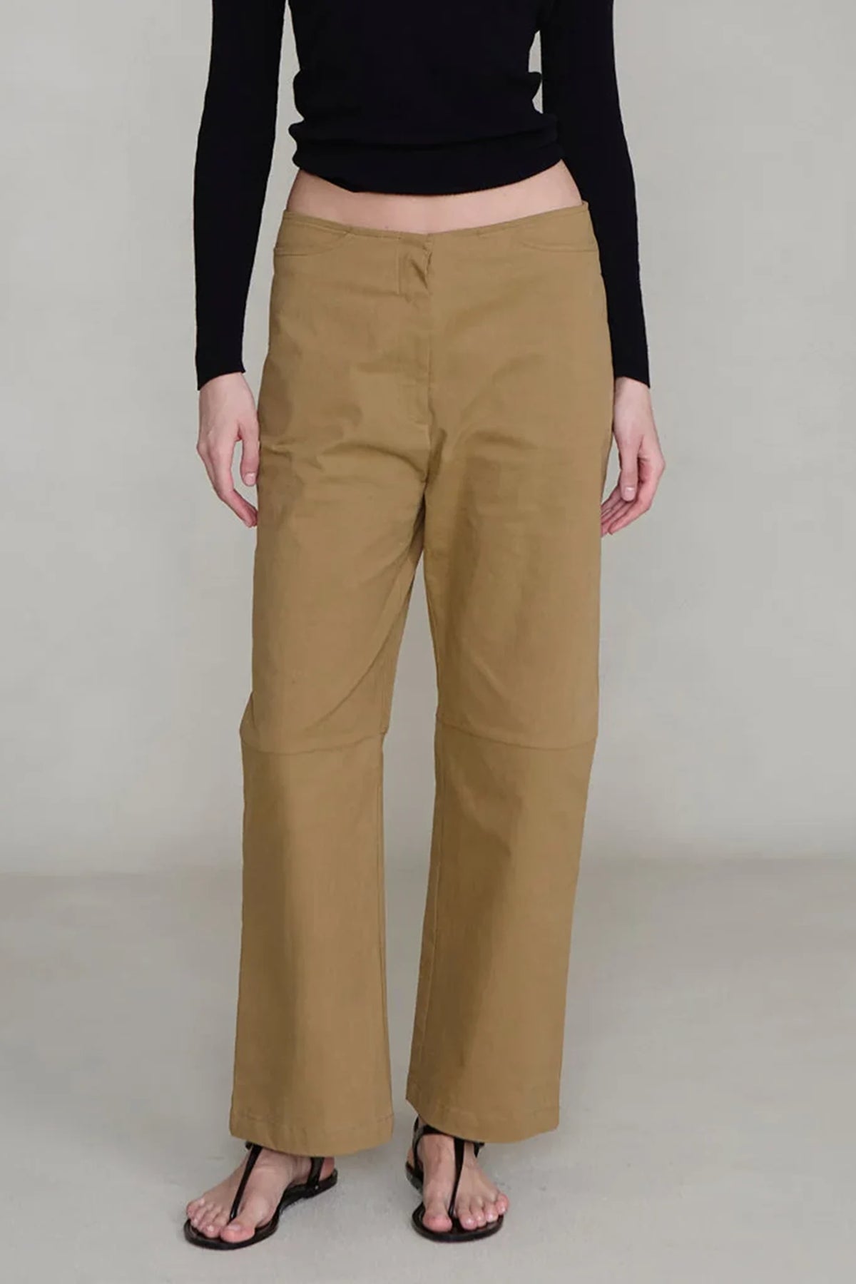 Back Snap Straight Leg Pant Pants Chan Luu