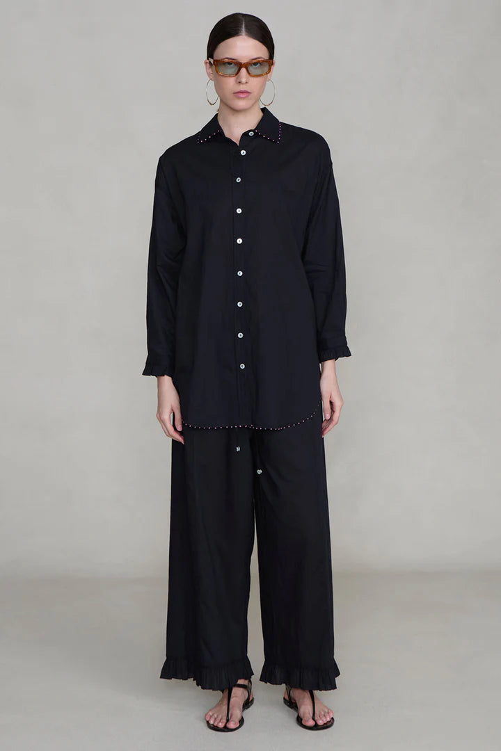 Cotton Ruffle Set Loungewear Chan Luu