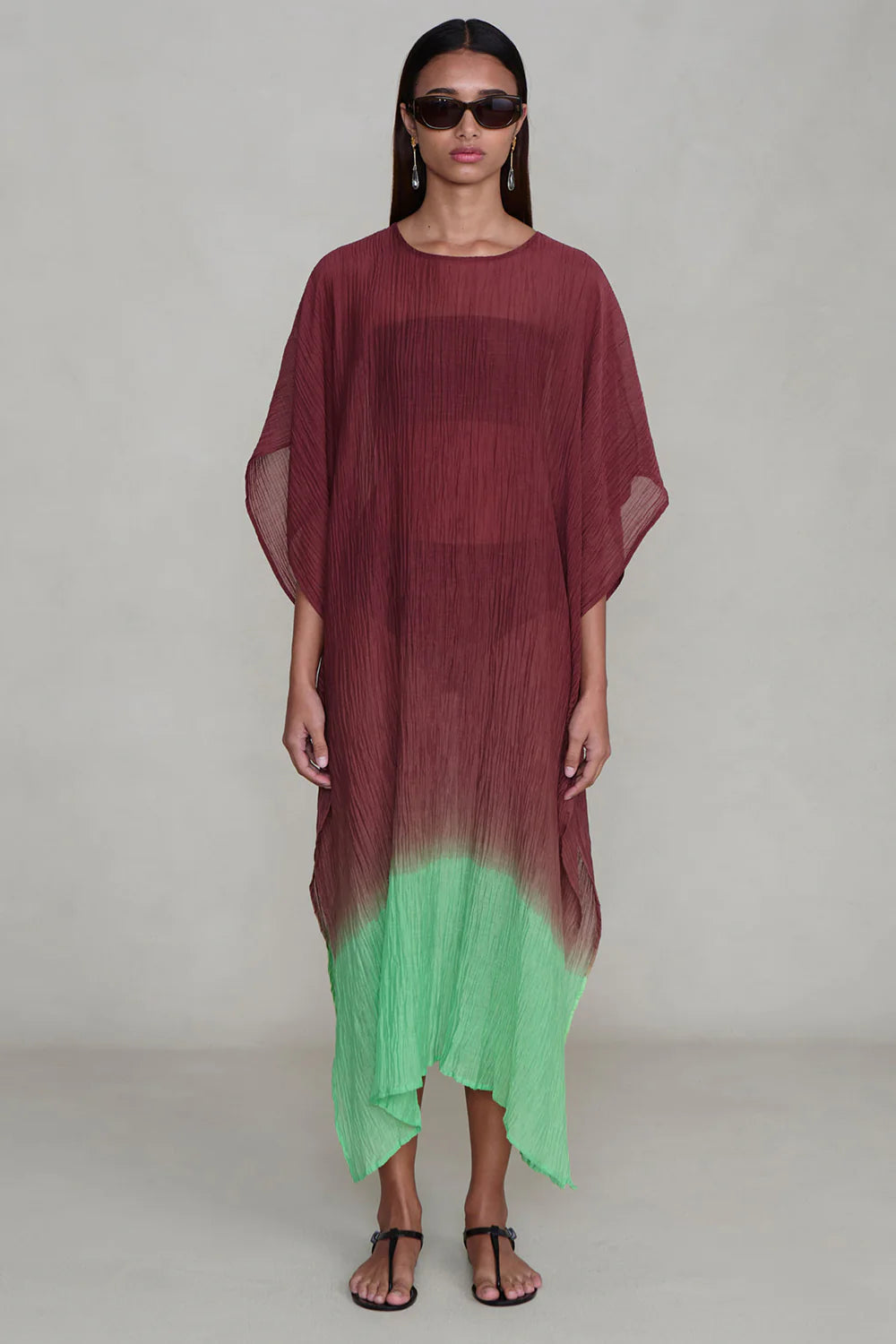 Ombre Crinkle Caftan Dresses Chan Luu