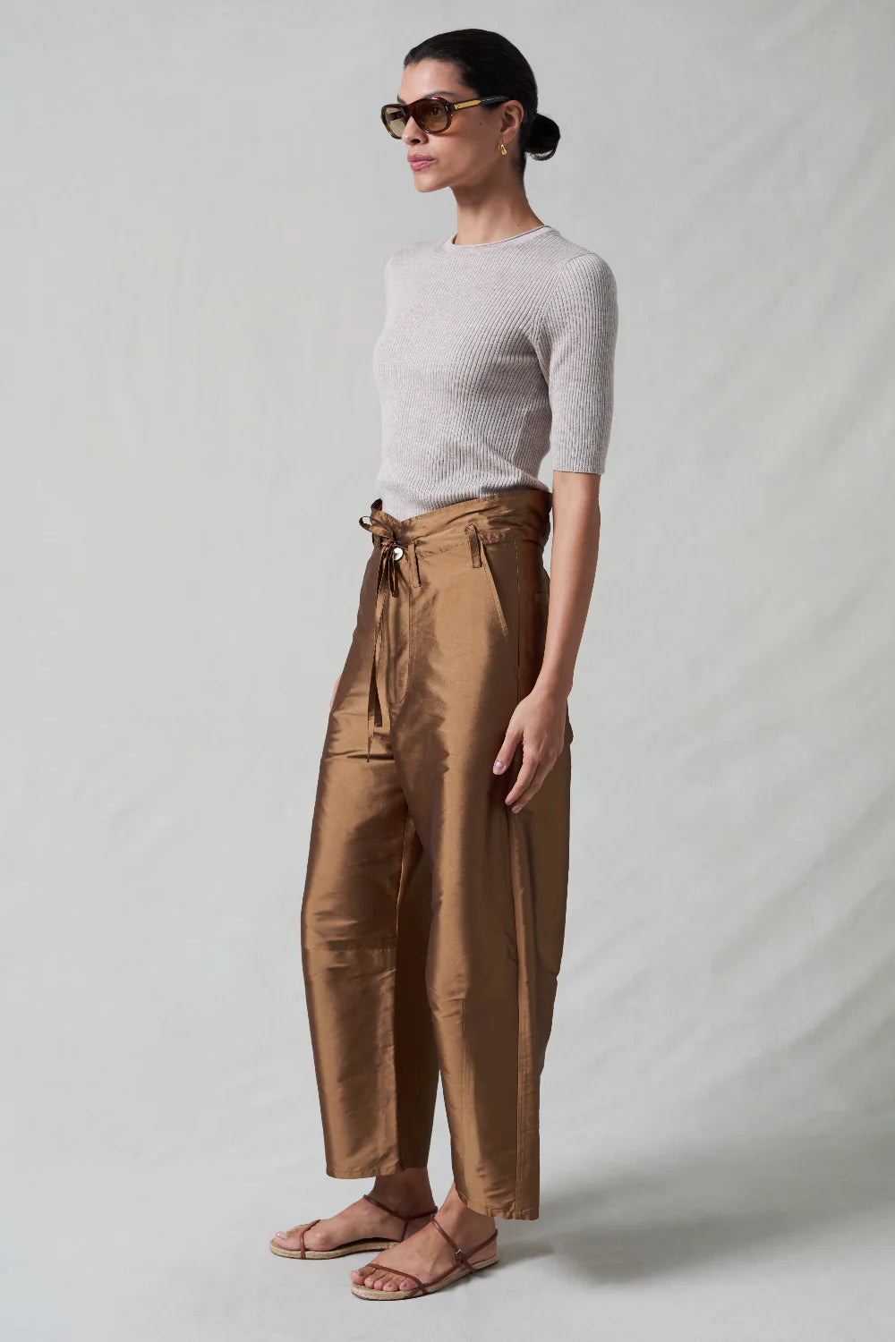 Techno Taffeta Barrel Pant Pants Chan Luu