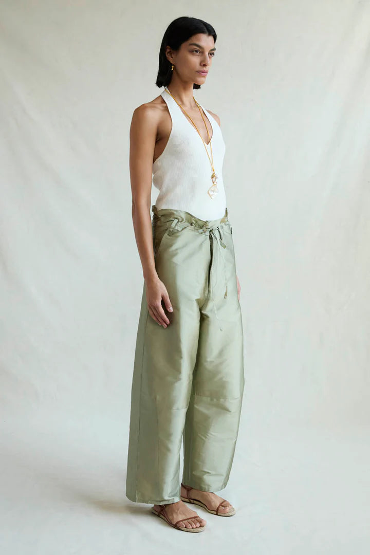 Techno Taffeta Barrel Pant Pants Chan Luu