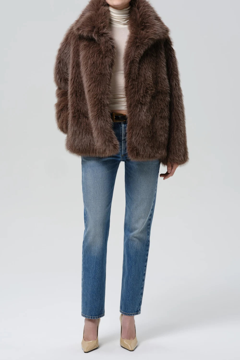 Liliana Faux Fur Jacket Jackets &amp; Coats Citizens of Humanity