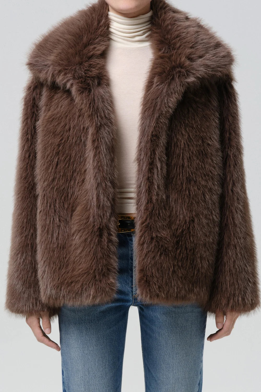 Liliana Faux Fur Jacket Jackets &amp; Coats Citizens of Humanity