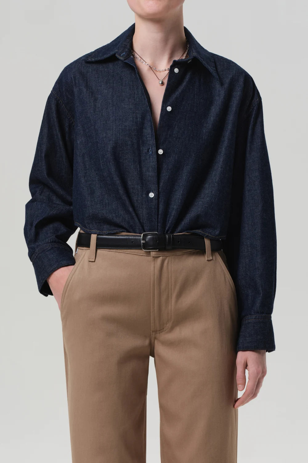 Ana Cropped Shirt Tops Citizens of Humanity