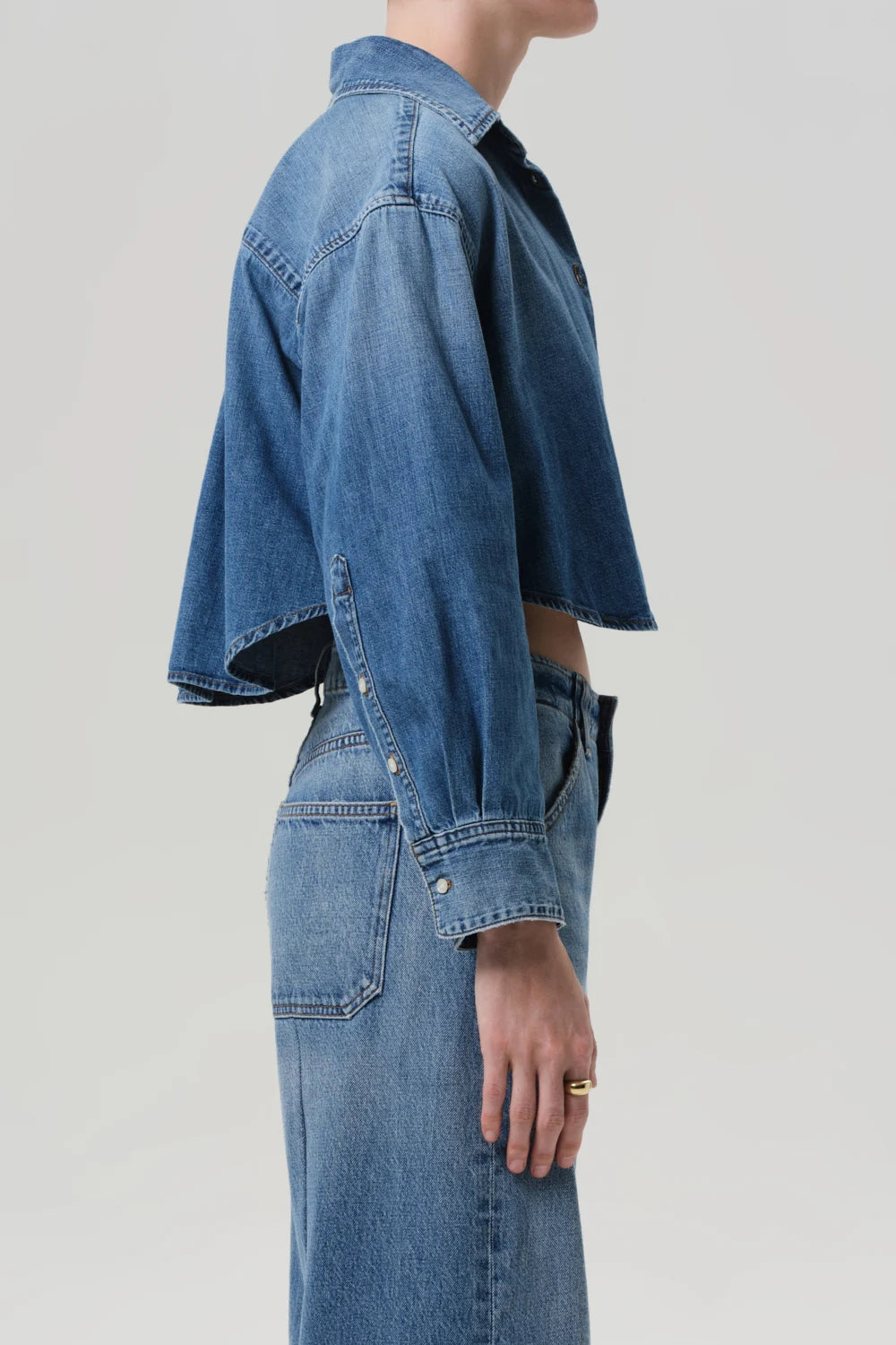 Ana Cropped Shirt Tops Citizens of Humanity