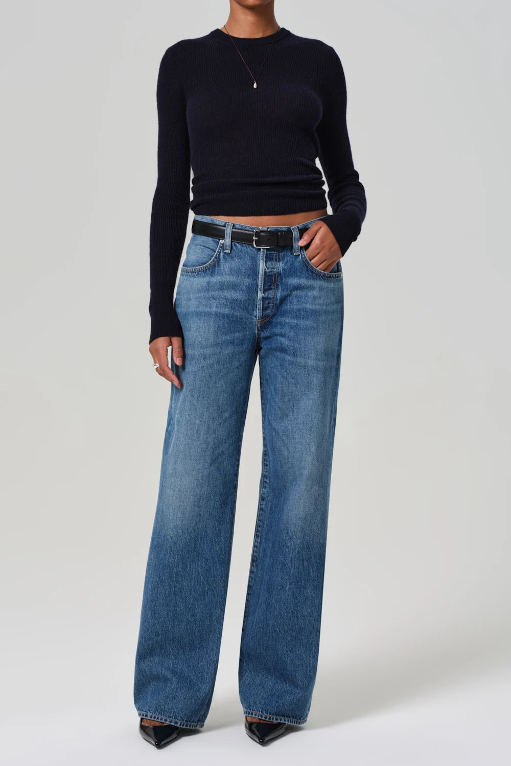 Annina High Rise Wide Leg 33" Pants Citizens of Humanity