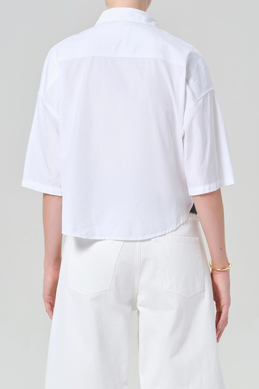 Frances Cropped Cape Button Up Tops Citizens of Humanity