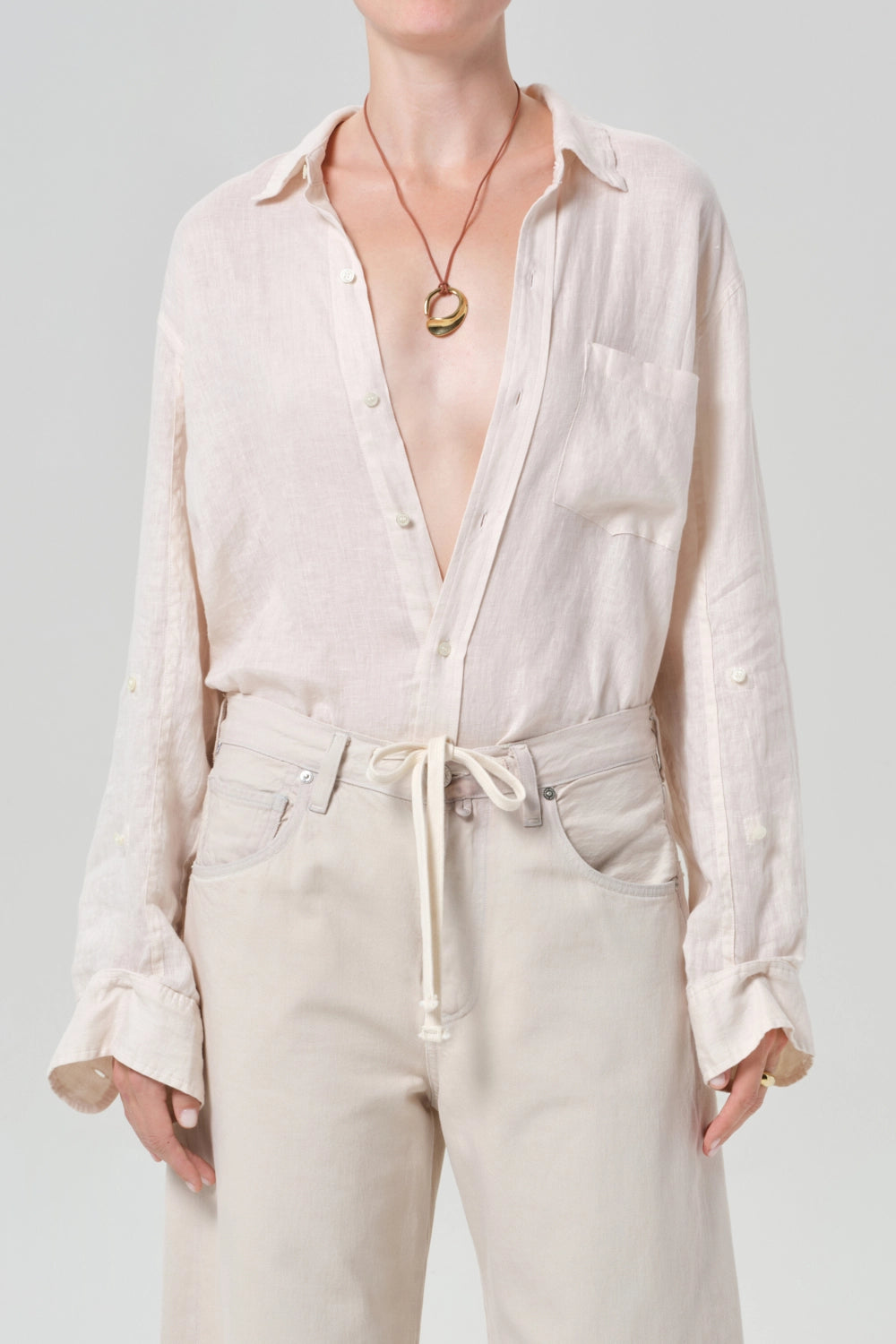 Kayla Shrunken Shirt Tops Citizens of Humanity
