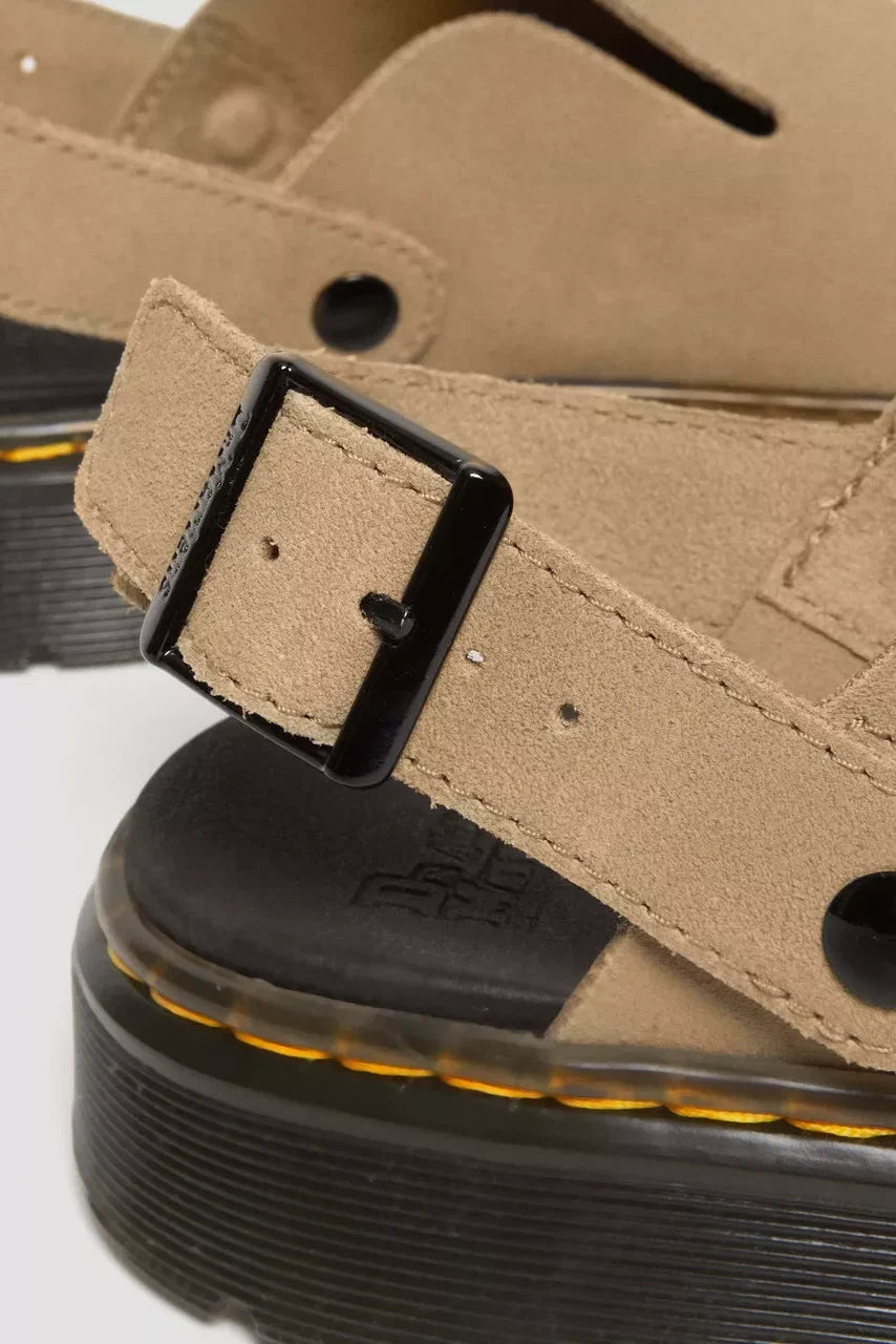 Carlson Suede Casual Slingback Mules Footwear Dr. Martens