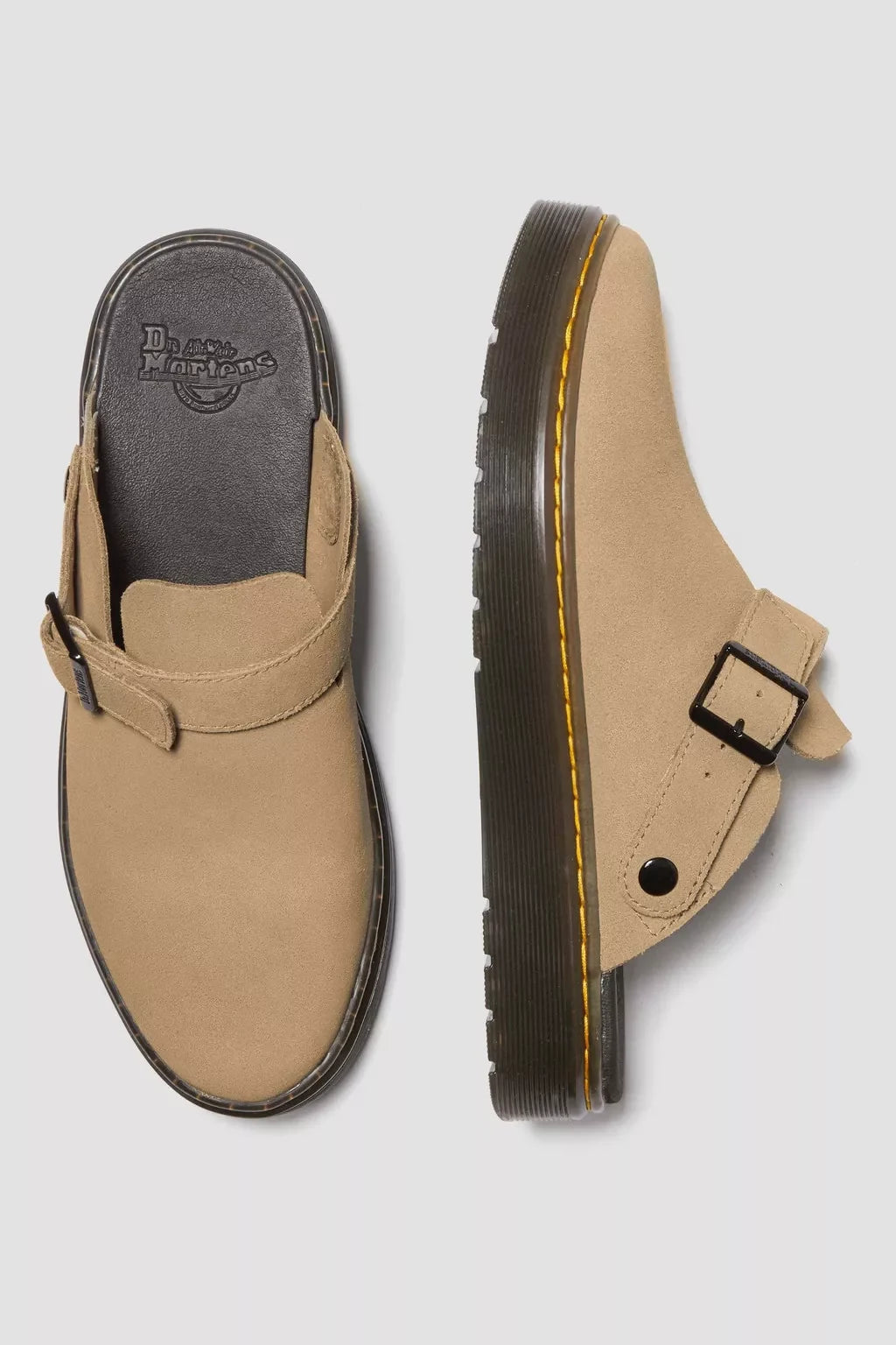 Carlson Suede Casual Slingback Mules Footwear Dr. Martens