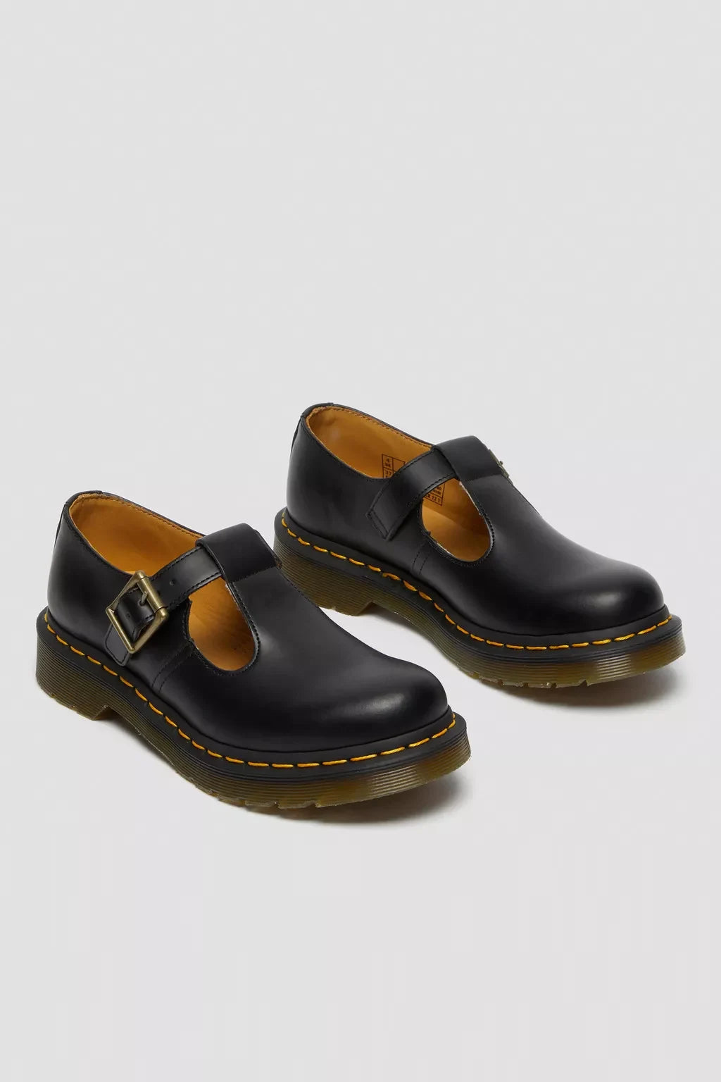 Polley Smooth Leather Mary Janes Footwear Dr. Martens