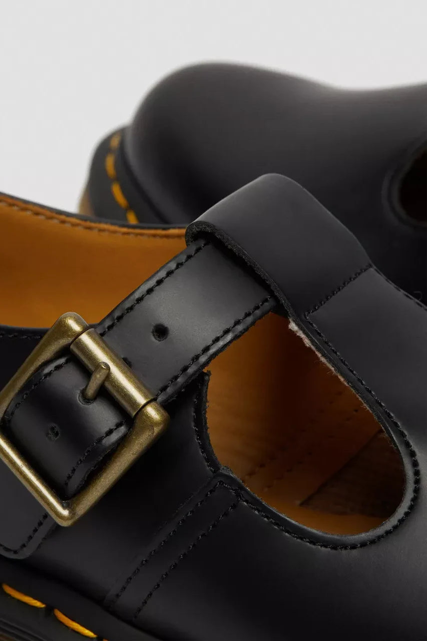 Polley Smooth Leather Mary Janes Footwear Dr. Martens