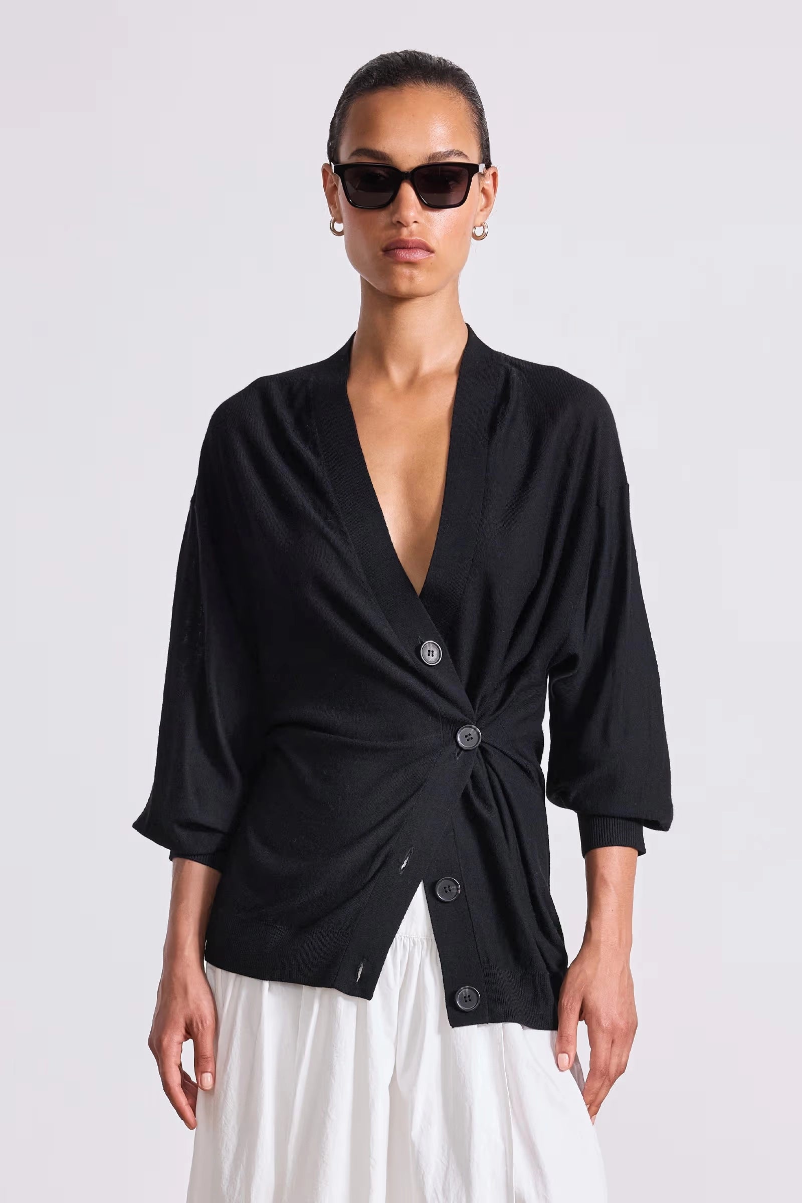 Drippy Tissue Cardigan Sweaters & Knits Apiece Apart