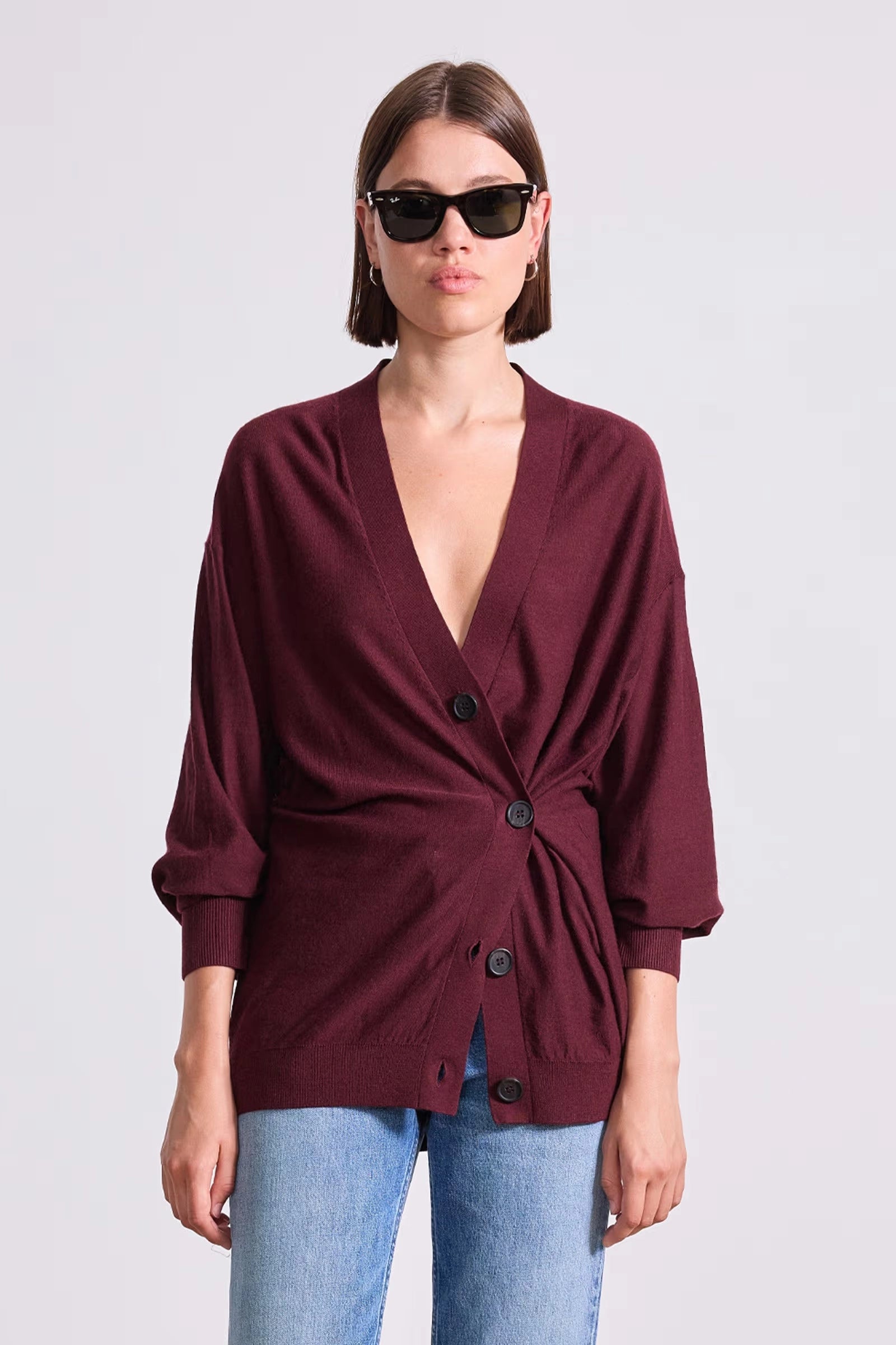 Drippy Tissue Cardigan Sweaters & Knits Apiece Apart