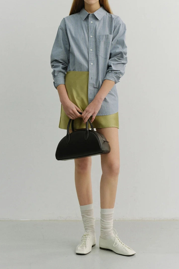 Unisex 2-Way Oversized Striped Shirt Shirts &amp; Tops Dunst