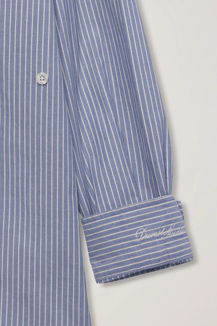 Unisex 2-Way Oversized Striped Shirt Shirts &amp; Tops Dunst