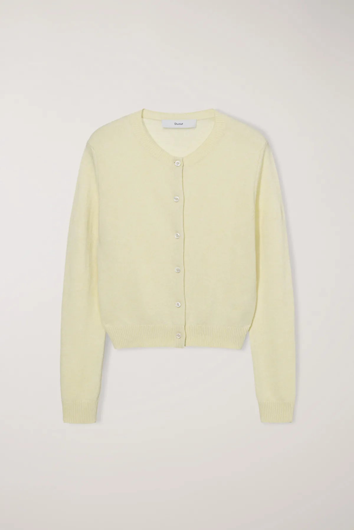 Essential Crewneck Knit Cardigan Sweaters & Knits Dunst