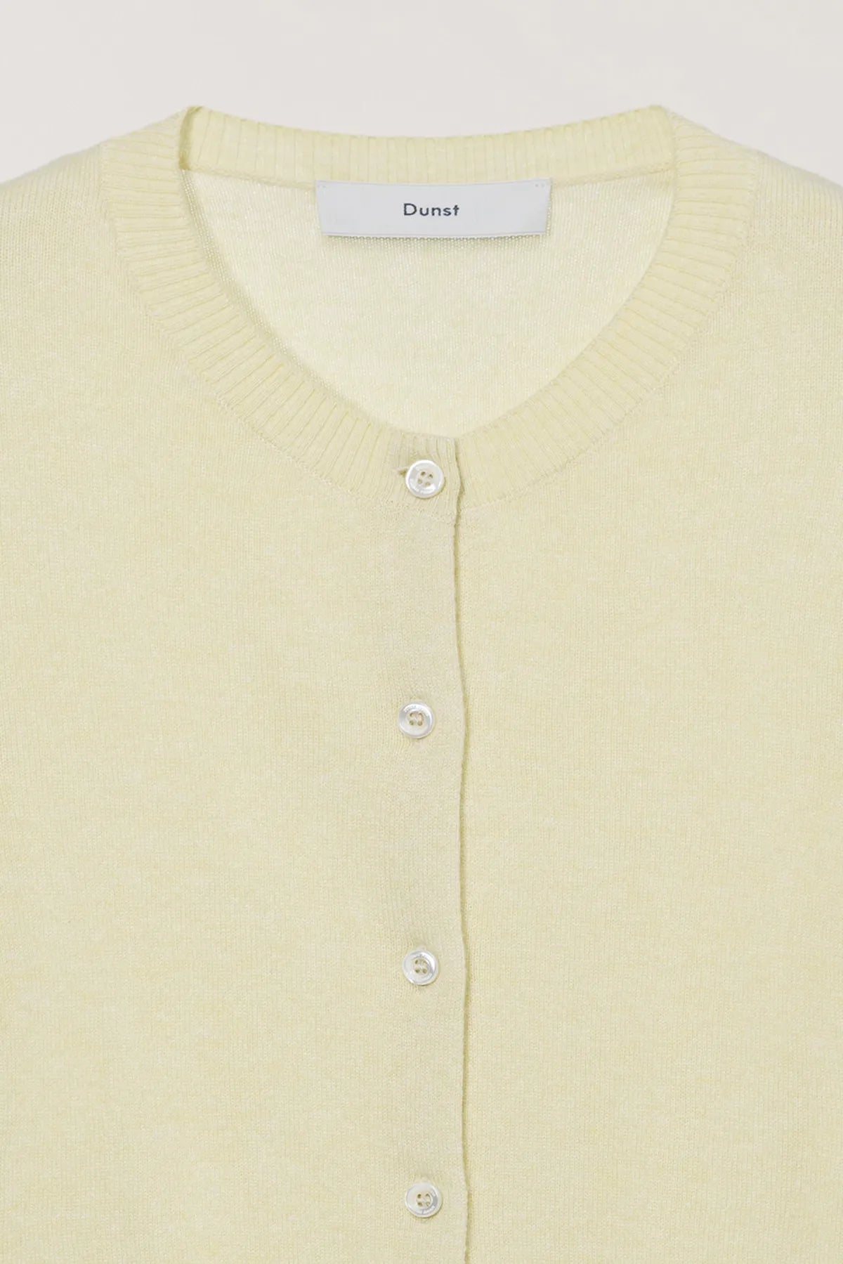 Essential Crewneck Knit Cardigan Sweaters &amp; Knits Dunst