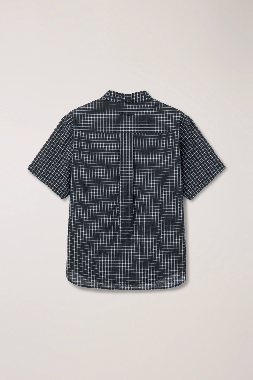 Holiday Short Sleeve Check Shirt Shirts &amp; Tops Dunst