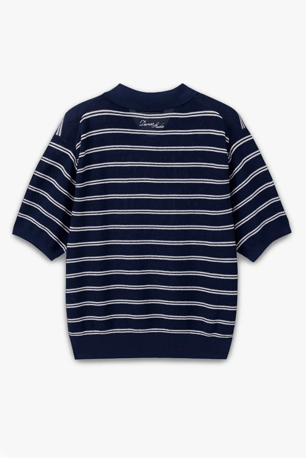 Multi Striped Polo Knit Shirts &amp; Tops Dunst