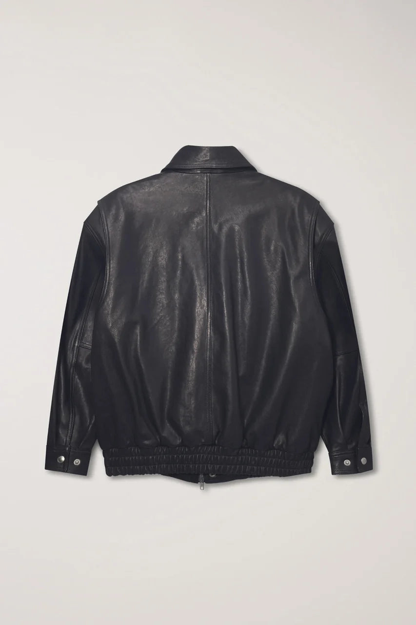Unisex Oversized Vintage Leather Blouson Jackets &amp; Coats Dunst