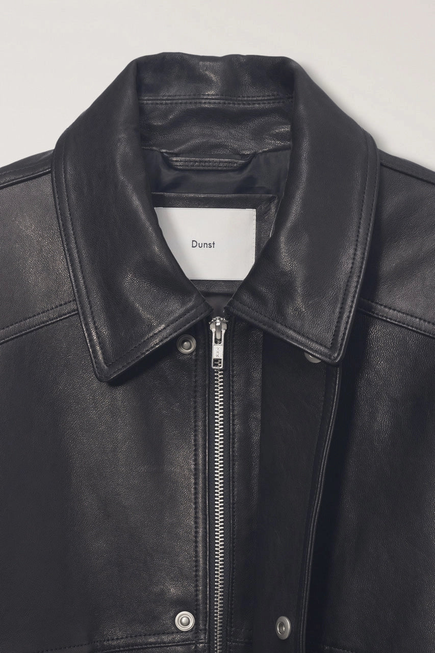 Unisex Oversized Vintage Leather Blouson Jackets &amp; Coats Dunst