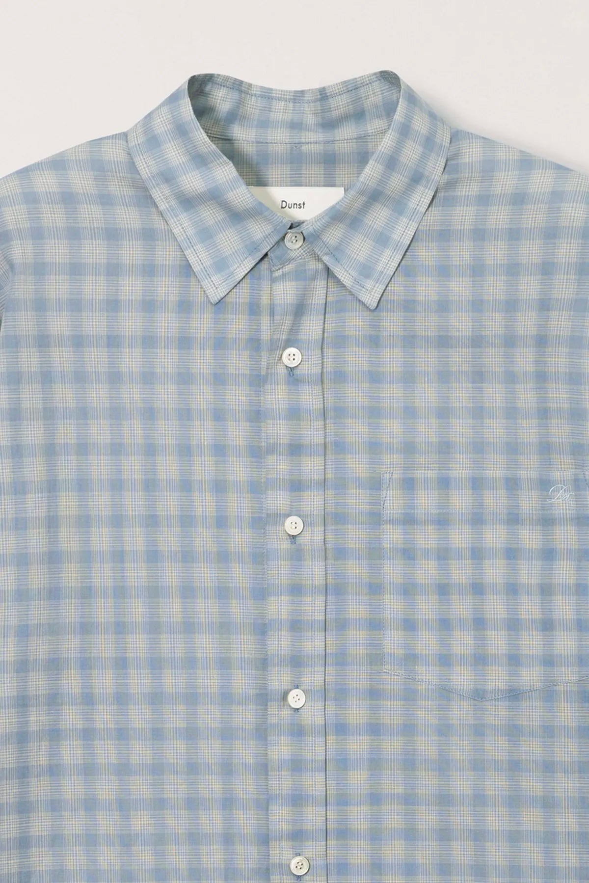 Unisex Cropped Checked Shirt Shirts &amp; Tops Dunst