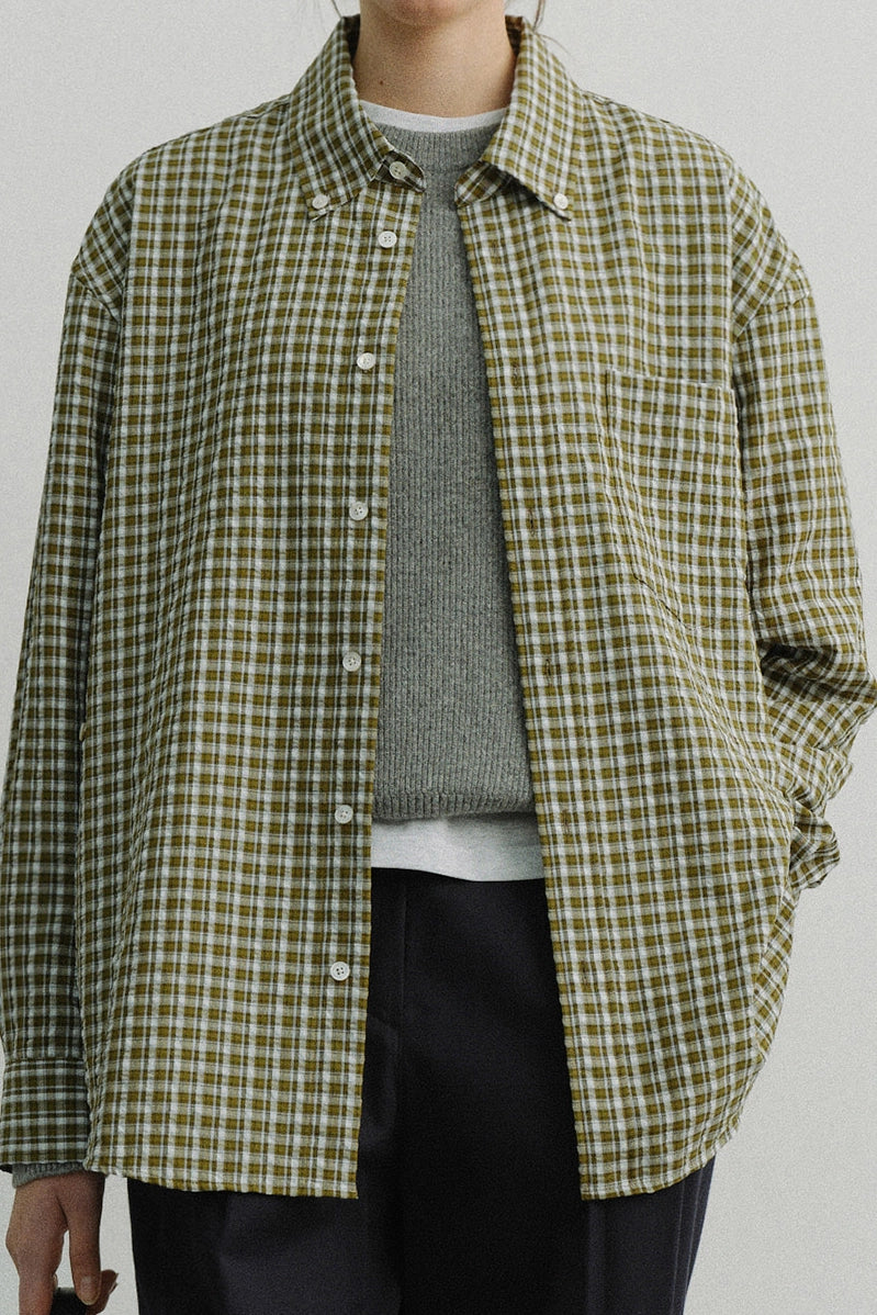 Unisex Oversized Checked Shirt Shirts & Tops Dunst