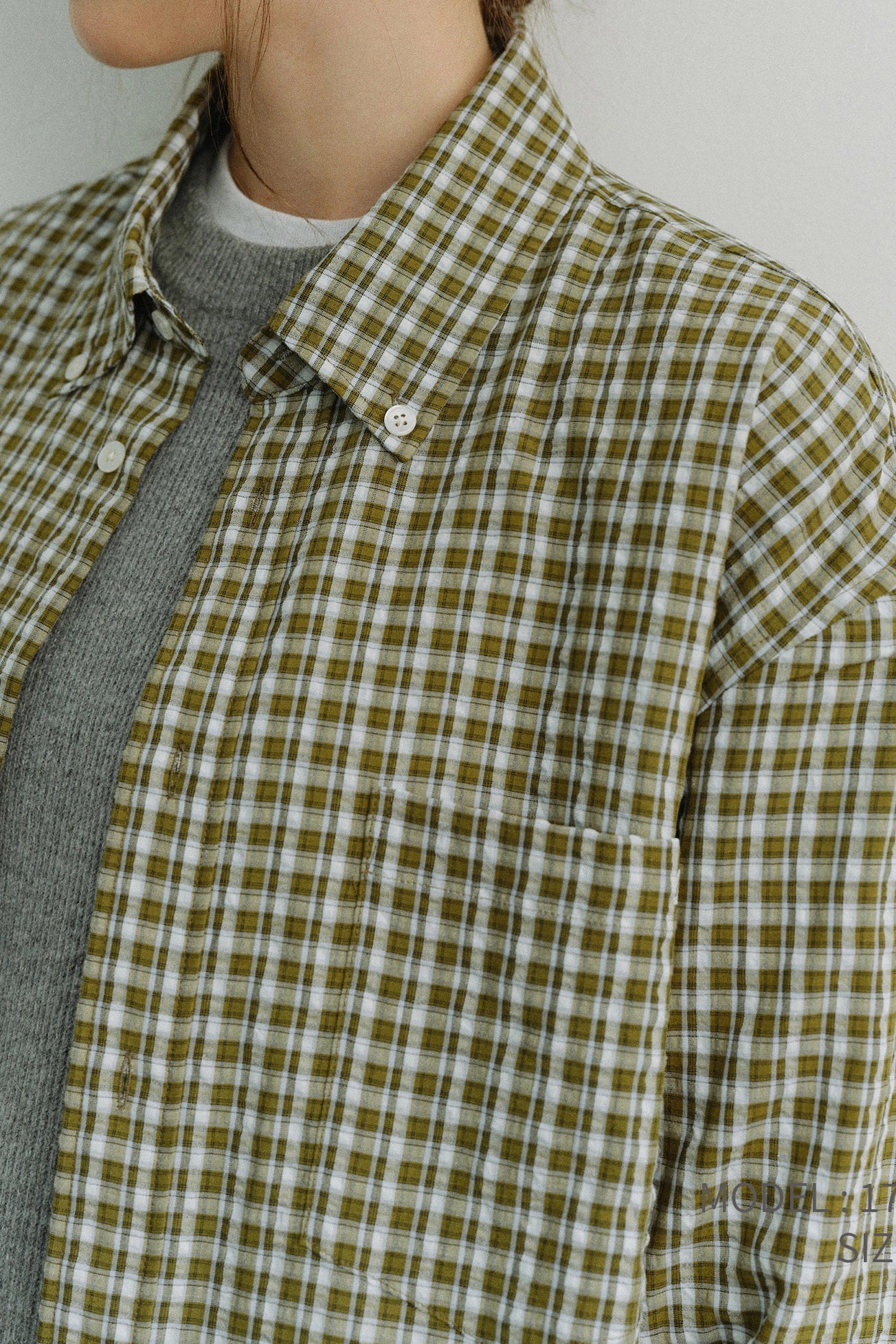 Unisex Oversized Checked Shirt Shirts &amp; Tops Dunst