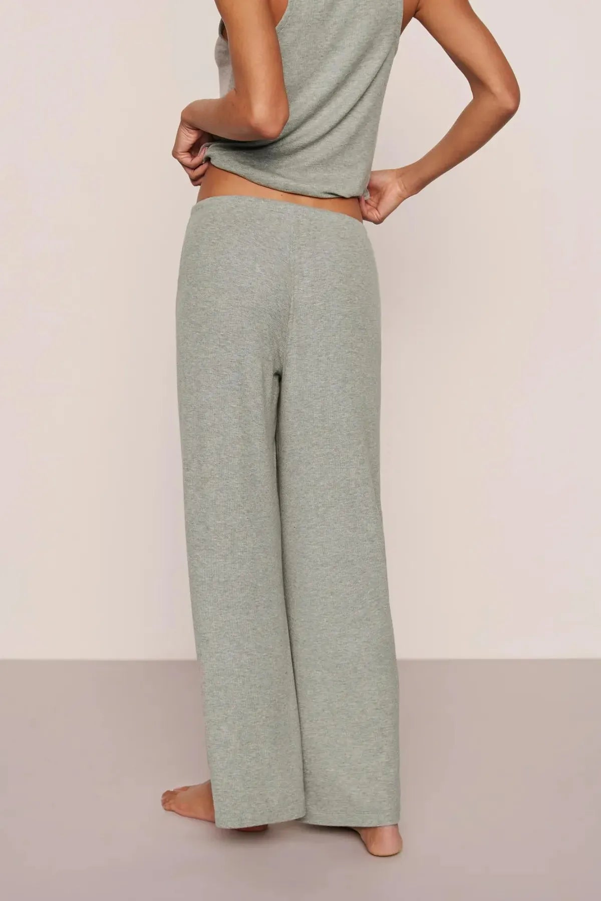 Dream Rib Wide Leg Pant Sleepwear Eberjey