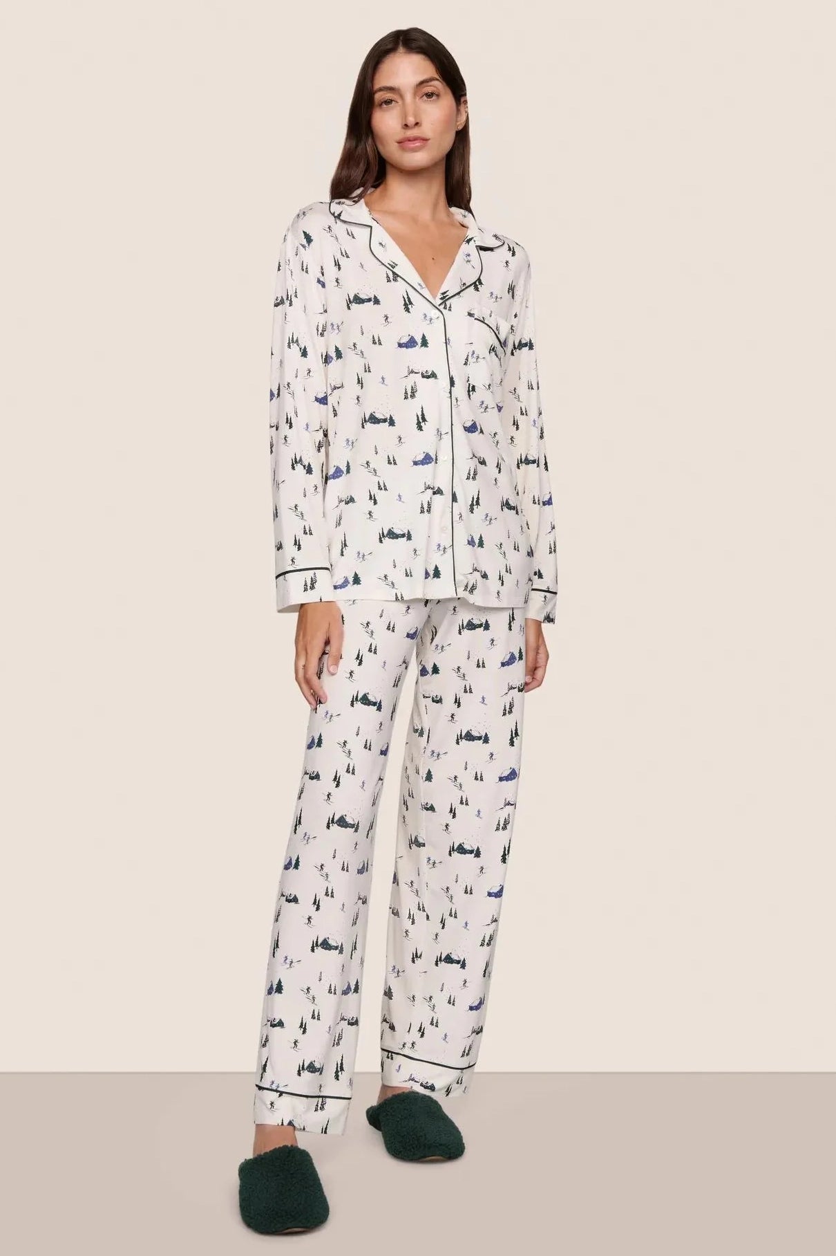 Eberjey Gisele TENCEL™ Modal Long PJ Set Sleepwear Eberjey