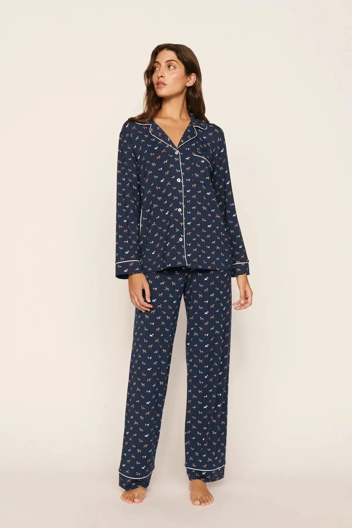 Gisele Printed TENCEL™ Modal Long PJ Set Sleepwear Eberjey
