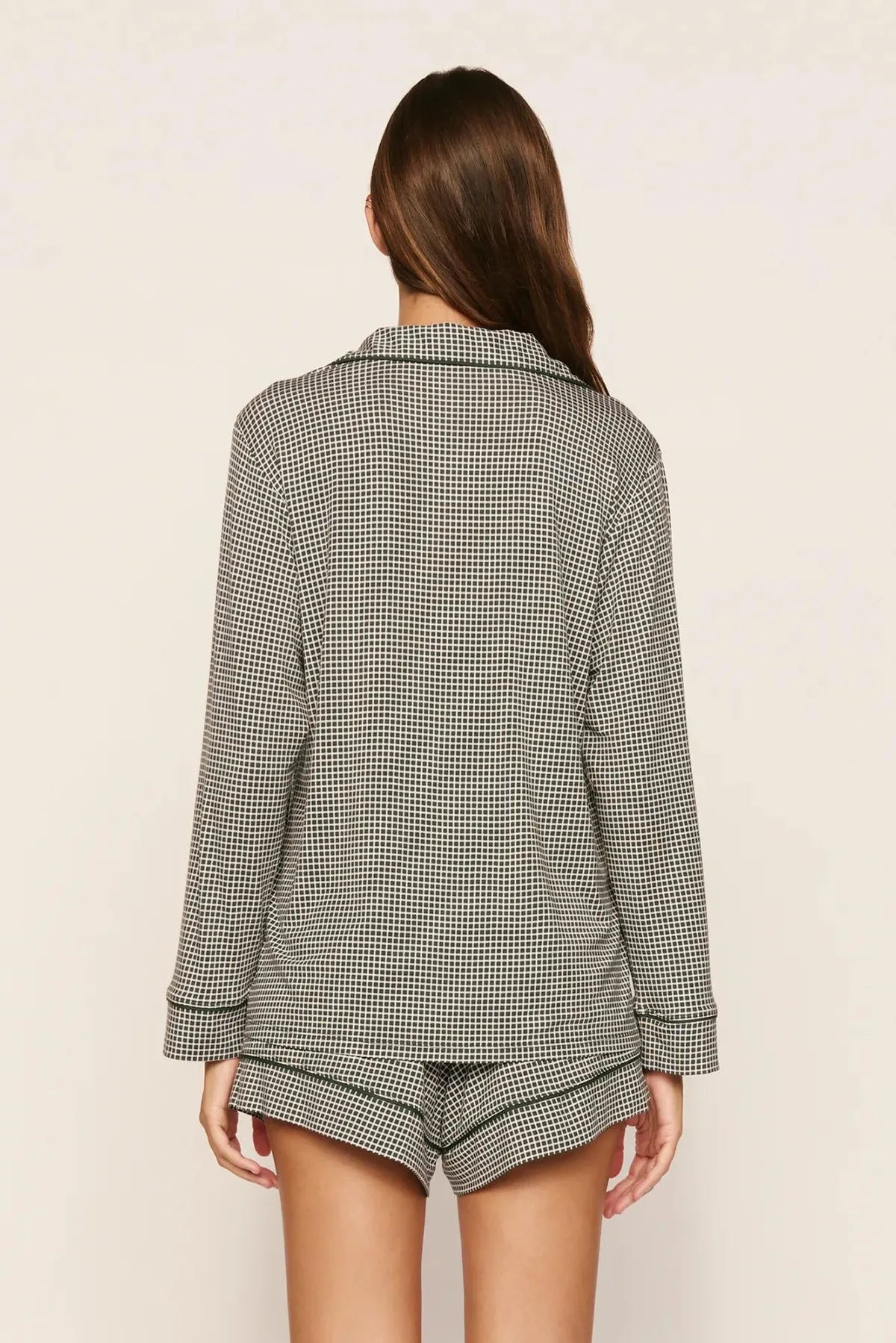 Gisele Printed TENCEL™ Modal Long Sleeve &amp; Relaxed Short PJ Set Sleepwear Eberjey