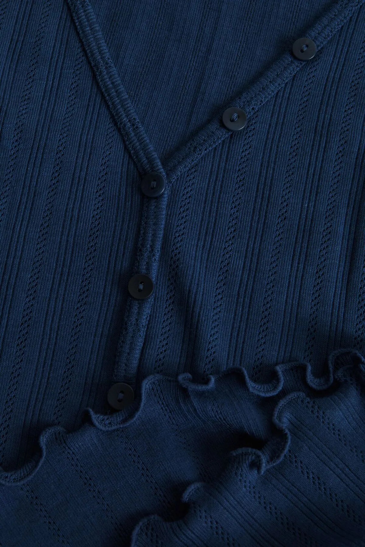 Pointelle V Neck Henley Sleepwear Eberjey