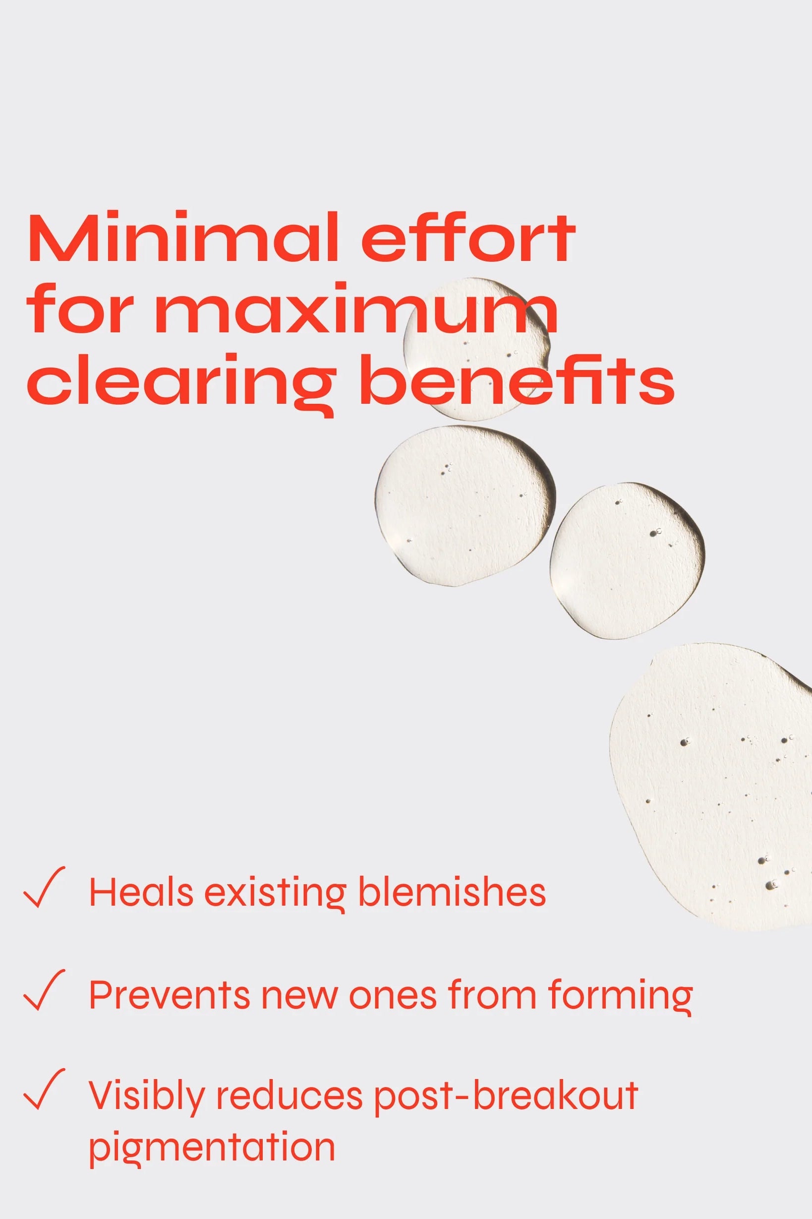 CLEAR Acne Serum Accessories Facile