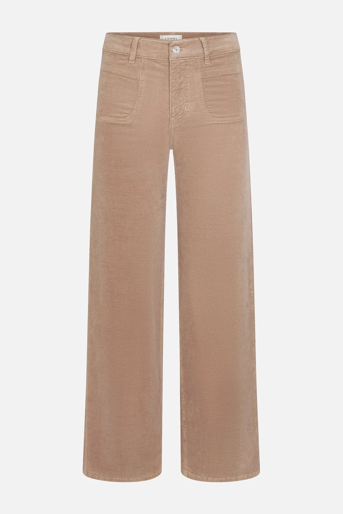 Le Slim Palazzo Modernist Pocket Corduroy Pants Frame