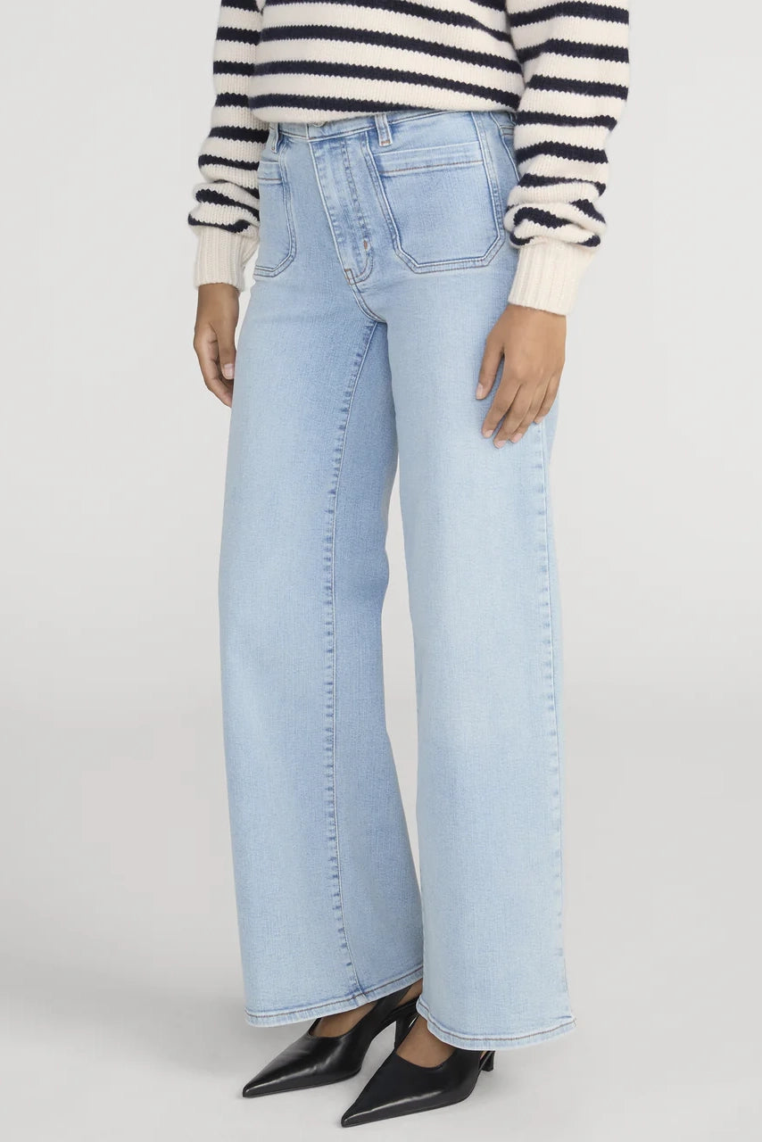 Le Slim Palazzo Modernist Pocket Pants FRAME
