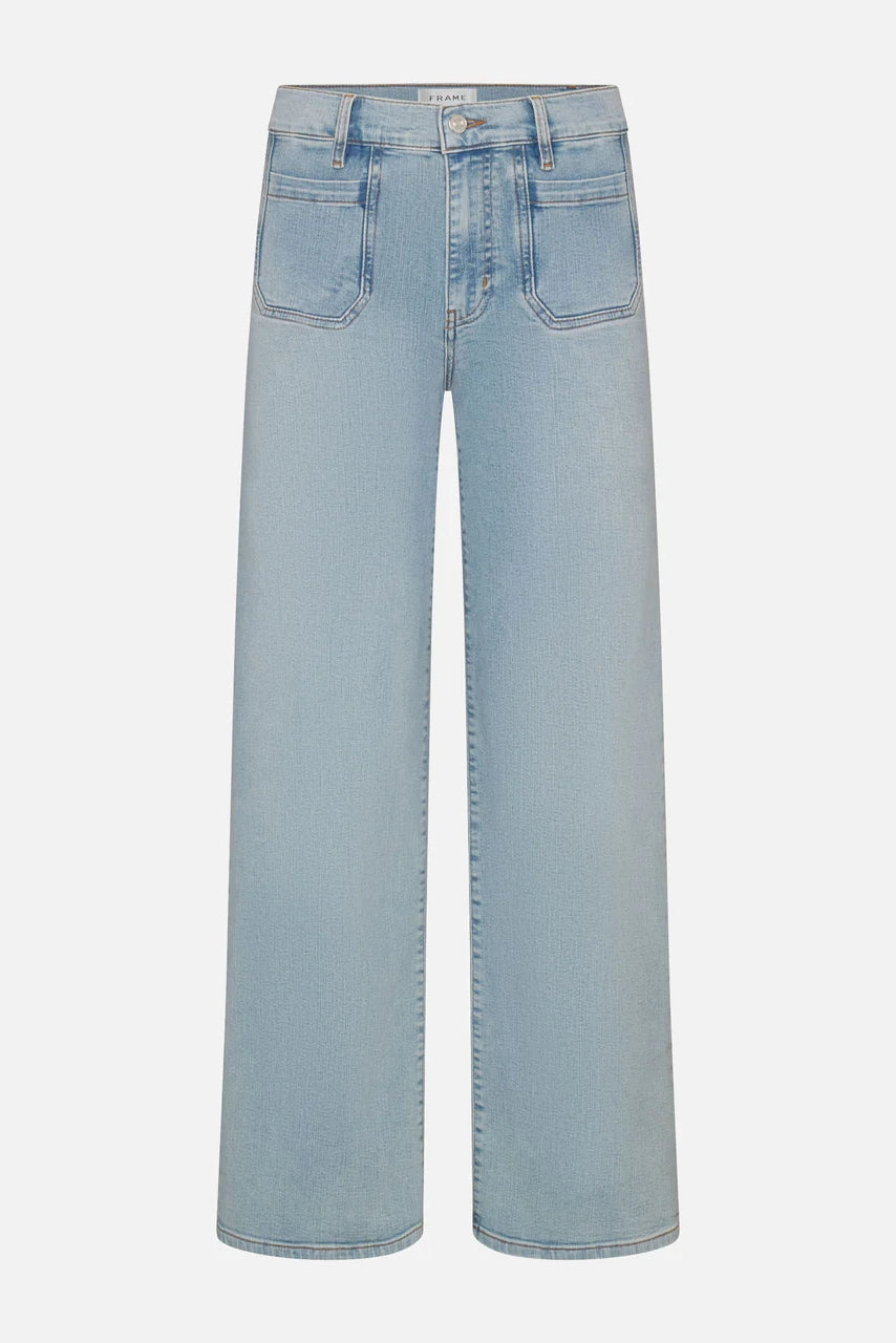 Le Slim Palazzo Modernist Pocket Pants FRAME