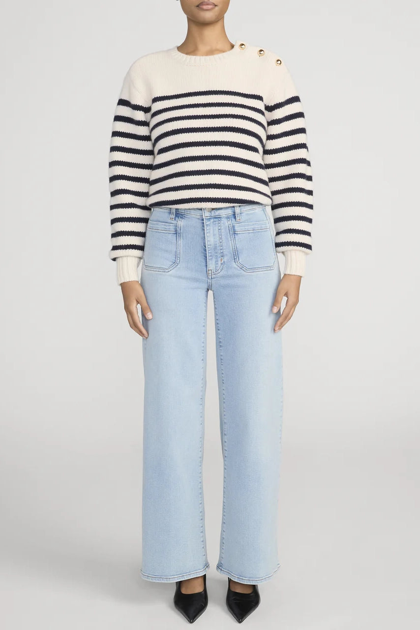 Le Slim Palazzo Modernist Pocket Pants FRAME