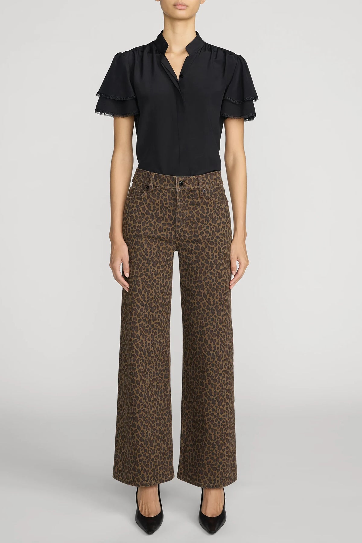 The Silk Arcadia Top Shirts &amp; Tops Frame