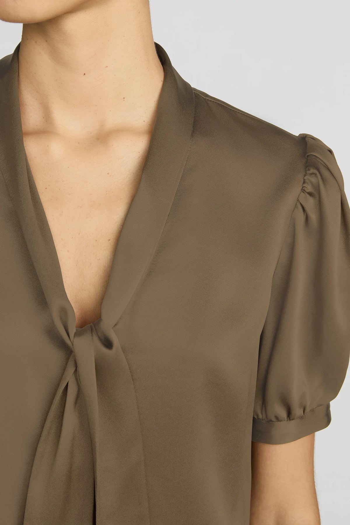 The Sonnet Tie Blouse Shirts &amp; Tops Frame