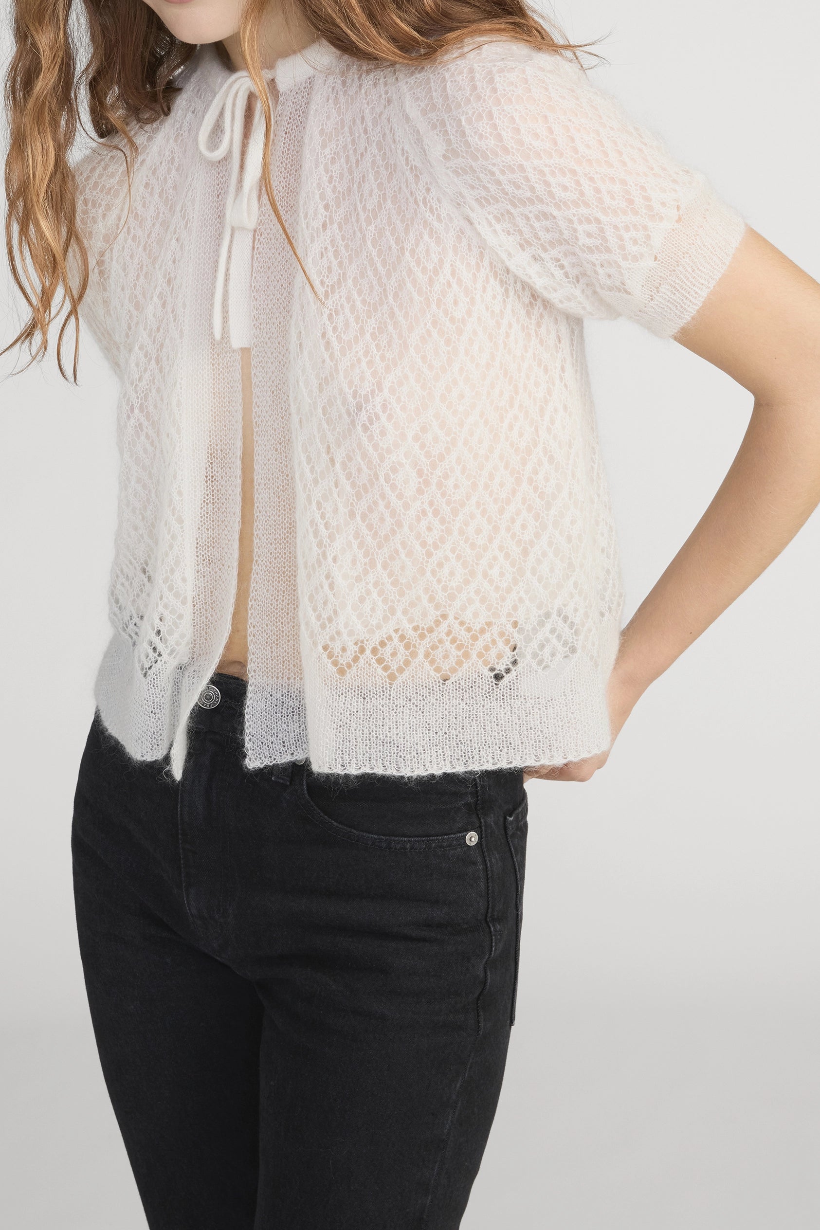 The Delicate Tie Sweater Sweaters &amp; Knits FRAME