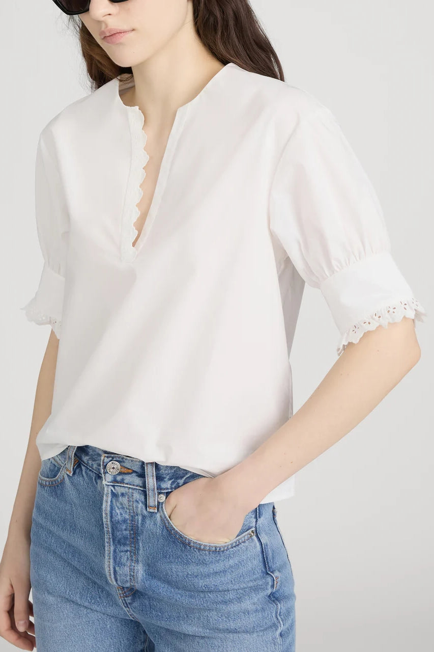 The Keepsake Popover Top Shirts &amp; Tops FRAME