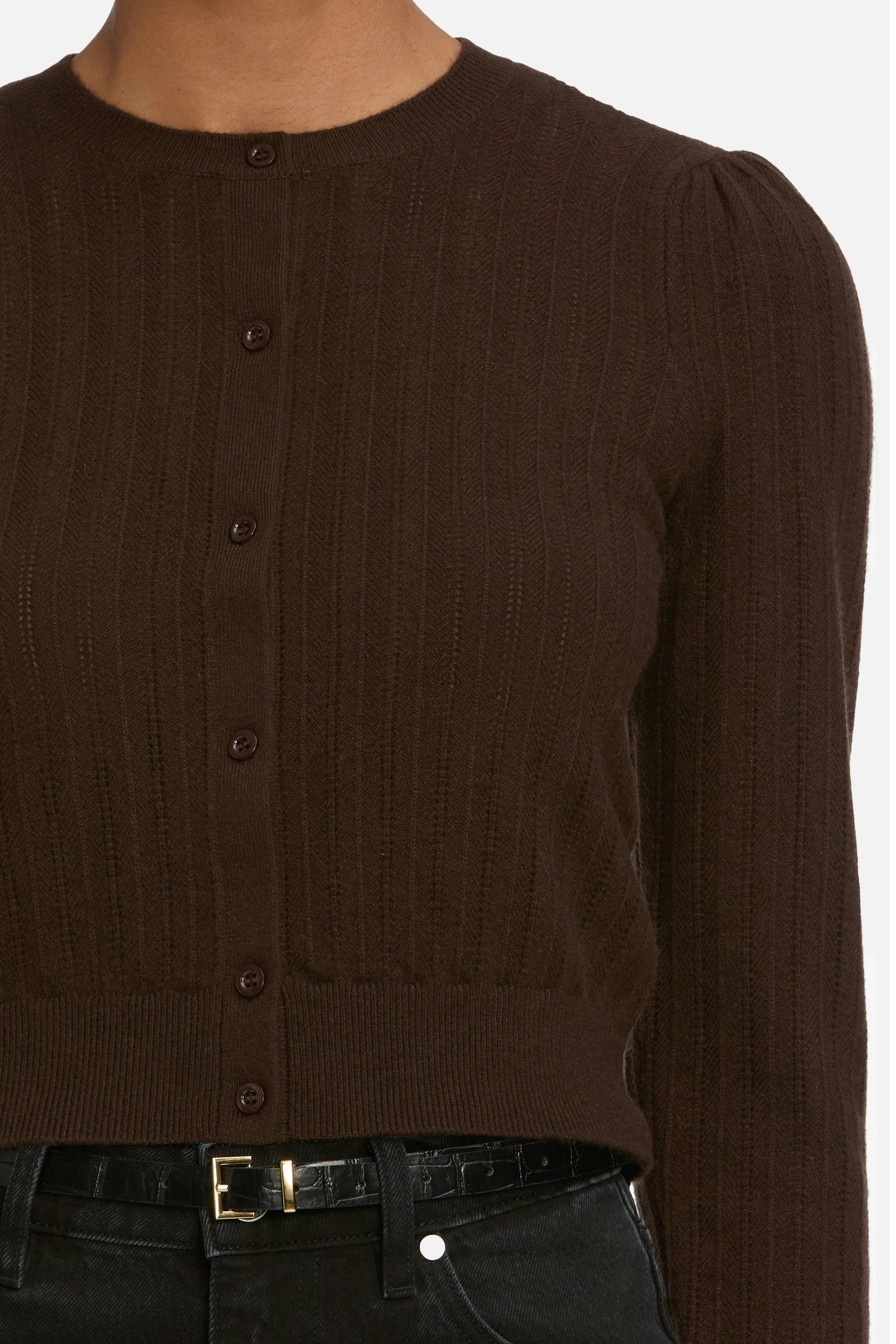 The Ladder Pointelle Cardi Sweaters &amp; Knits FRAME