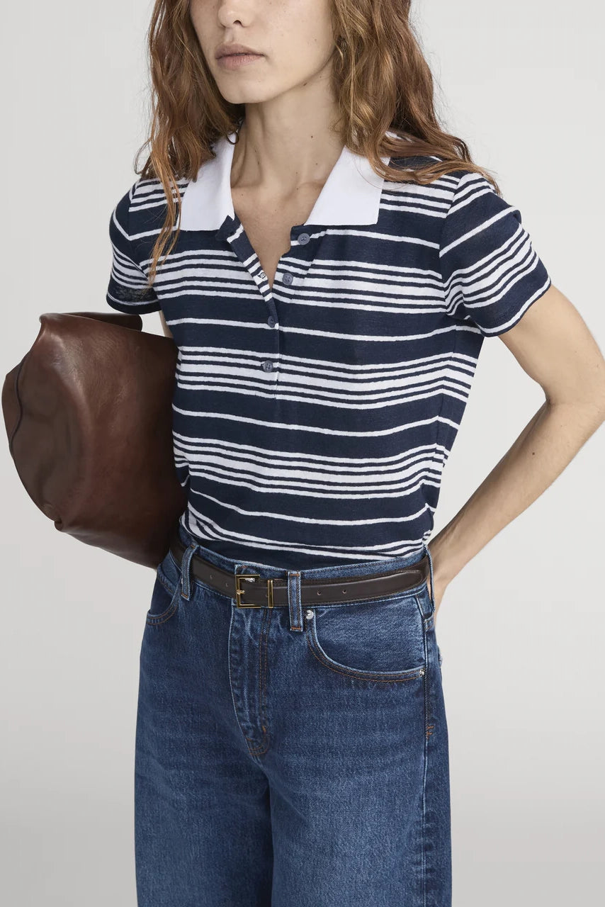 The Striped Polo T-Shirts &amp; Tanks FRAME