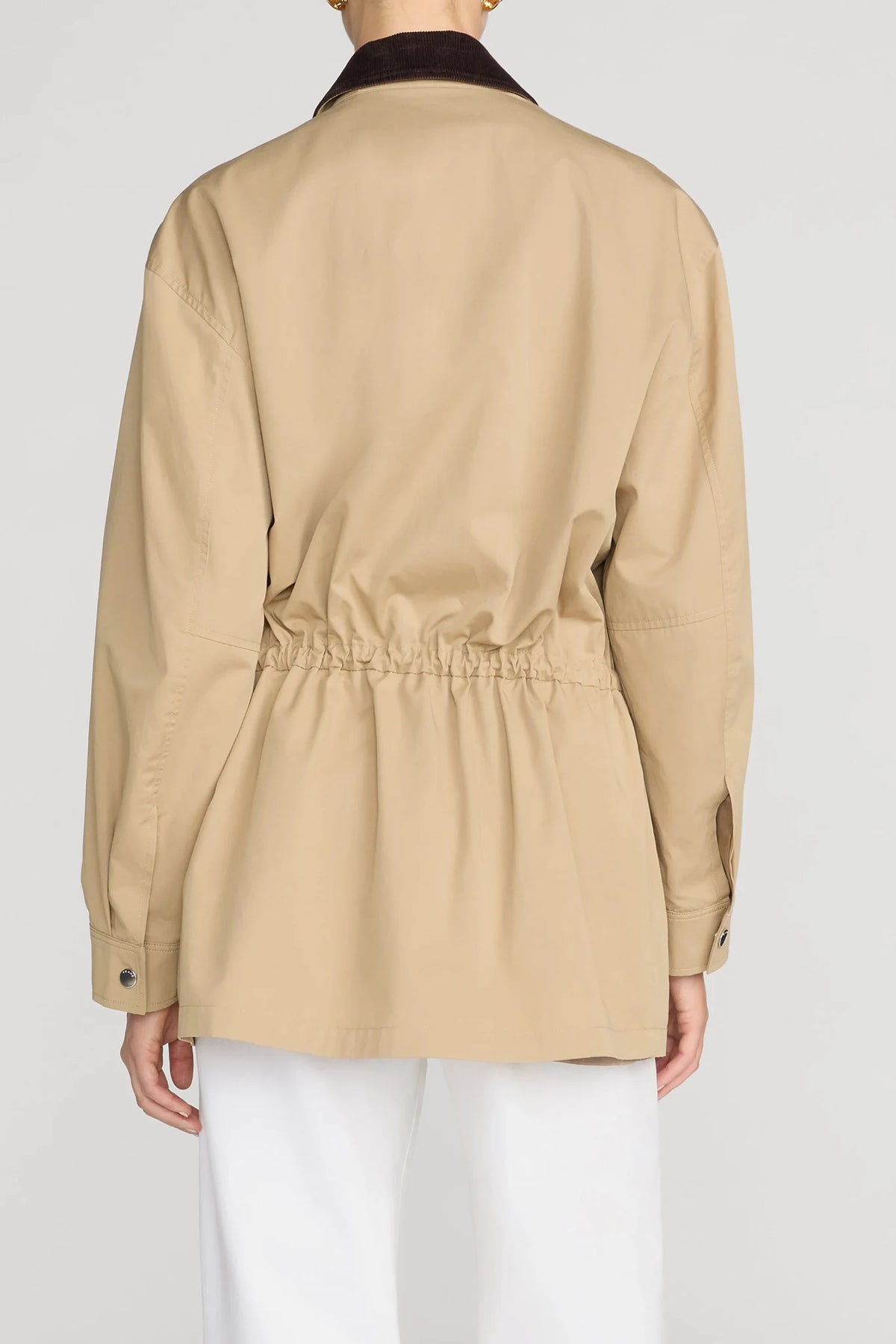 The Twill Safari Jacket Jackets &amp; Coats Frame