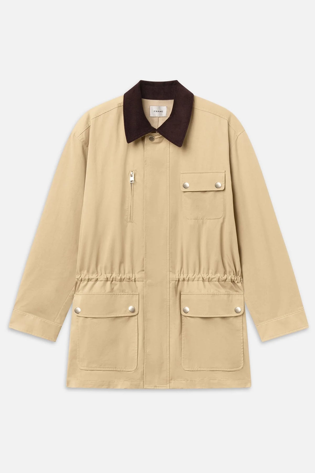The Twill Safari Jacket Jackets &amp; Coats Frame