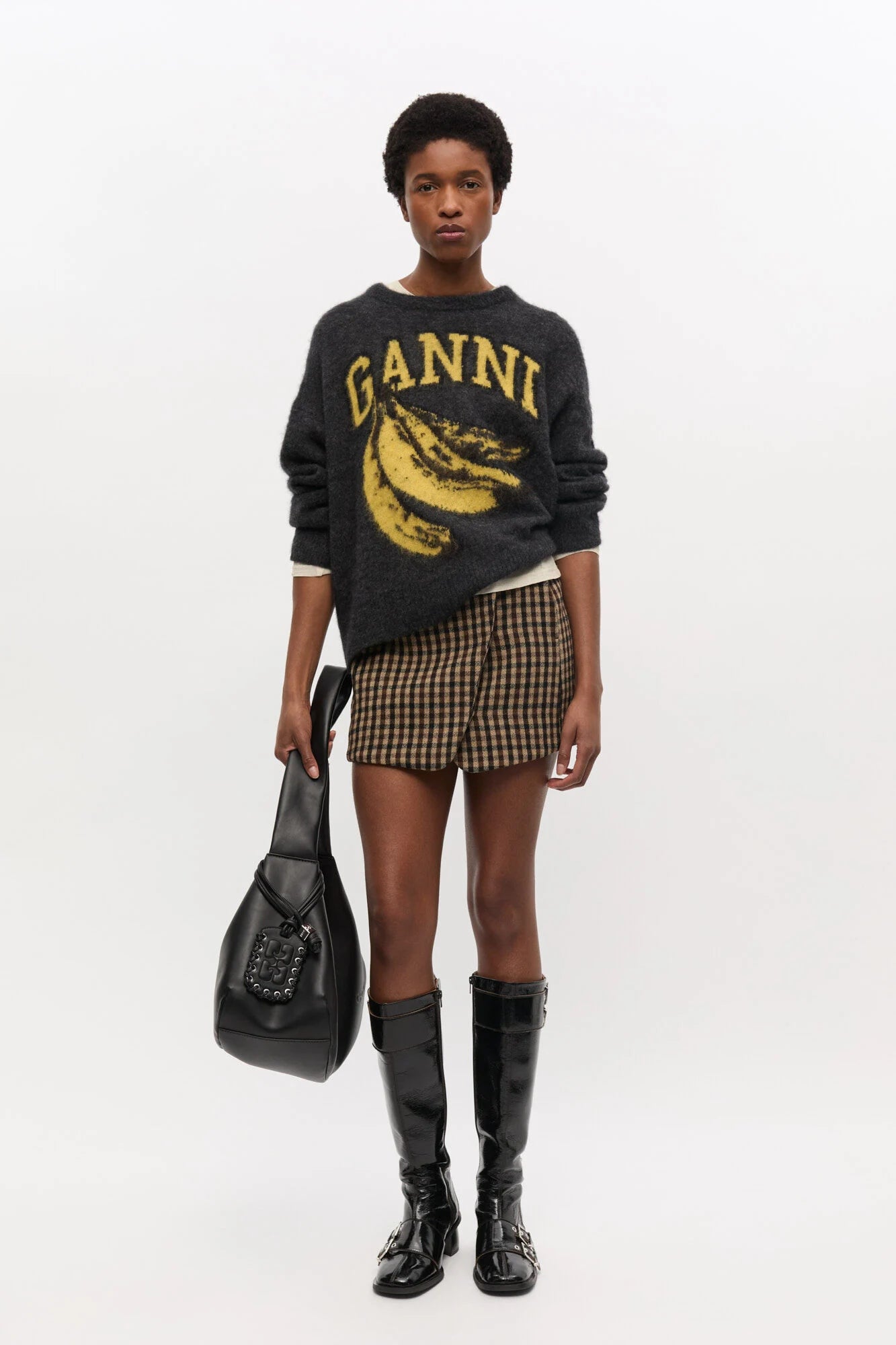 Black Banana Graphic Sweater Sweaters & Knits Ganni