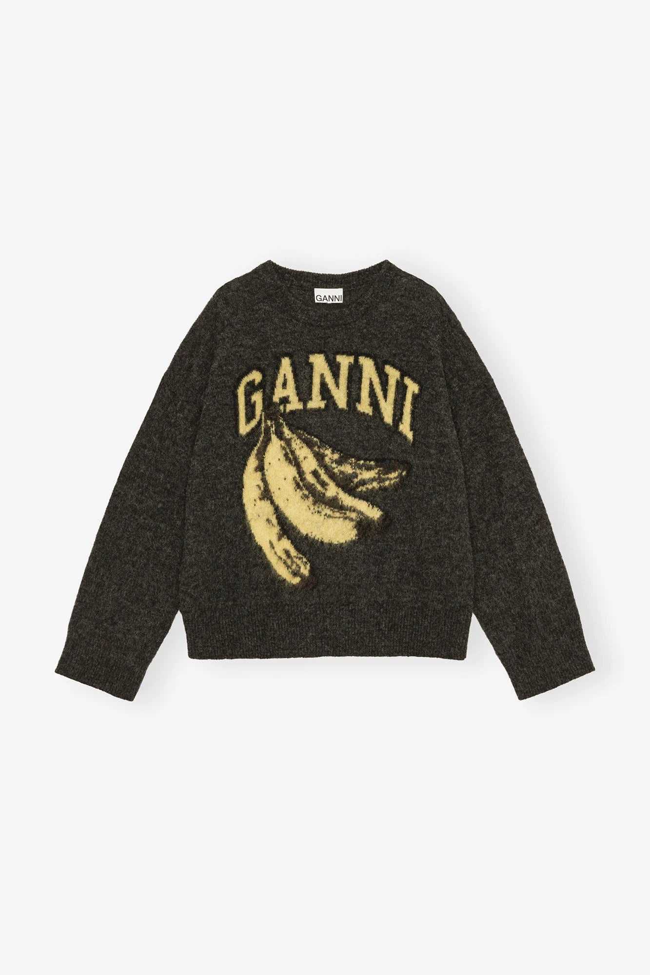 Black Banana Graphic Sweater Sweaters &amp; Knits Ganni