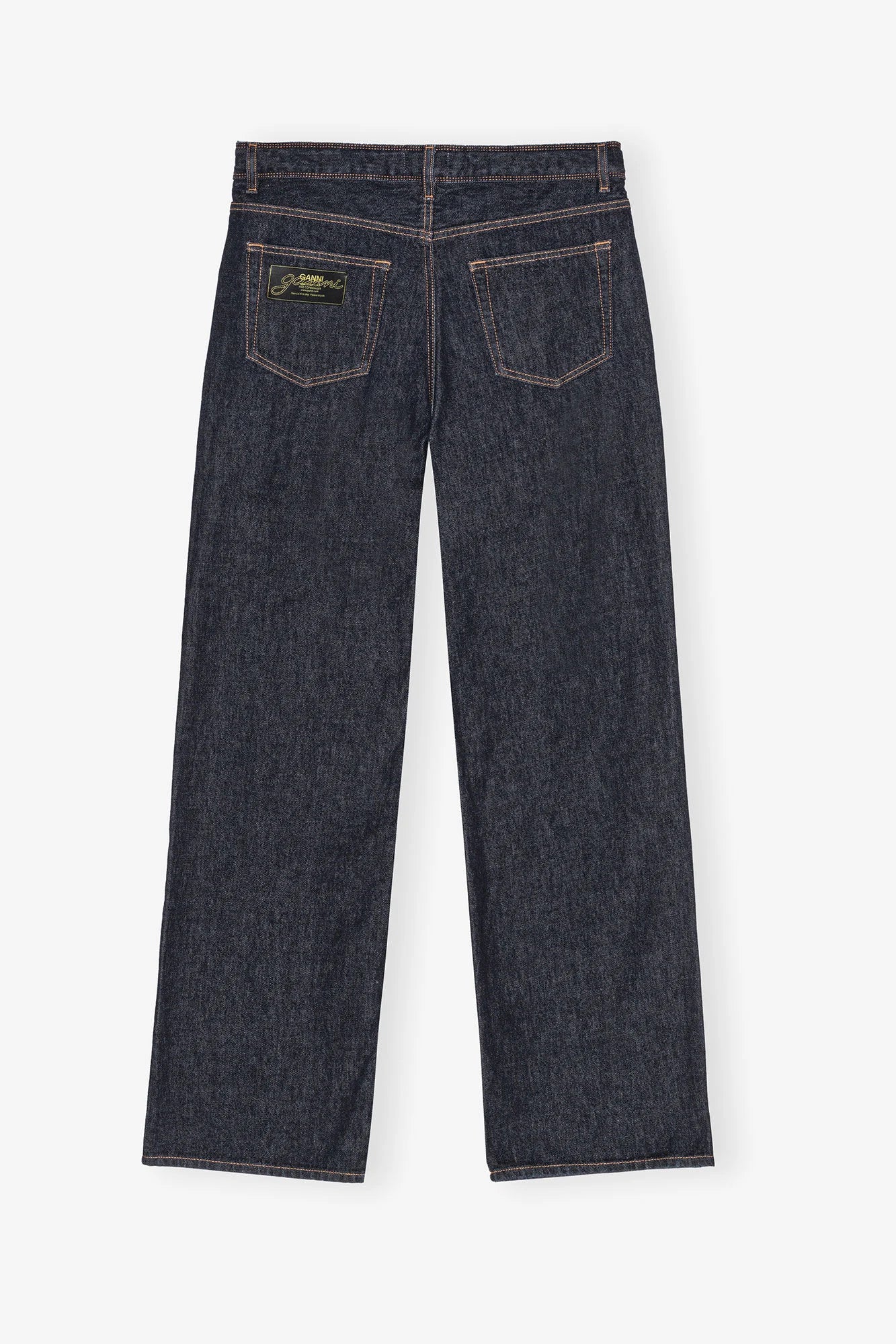 Dark Blue Izey Jeans Pants Ganni